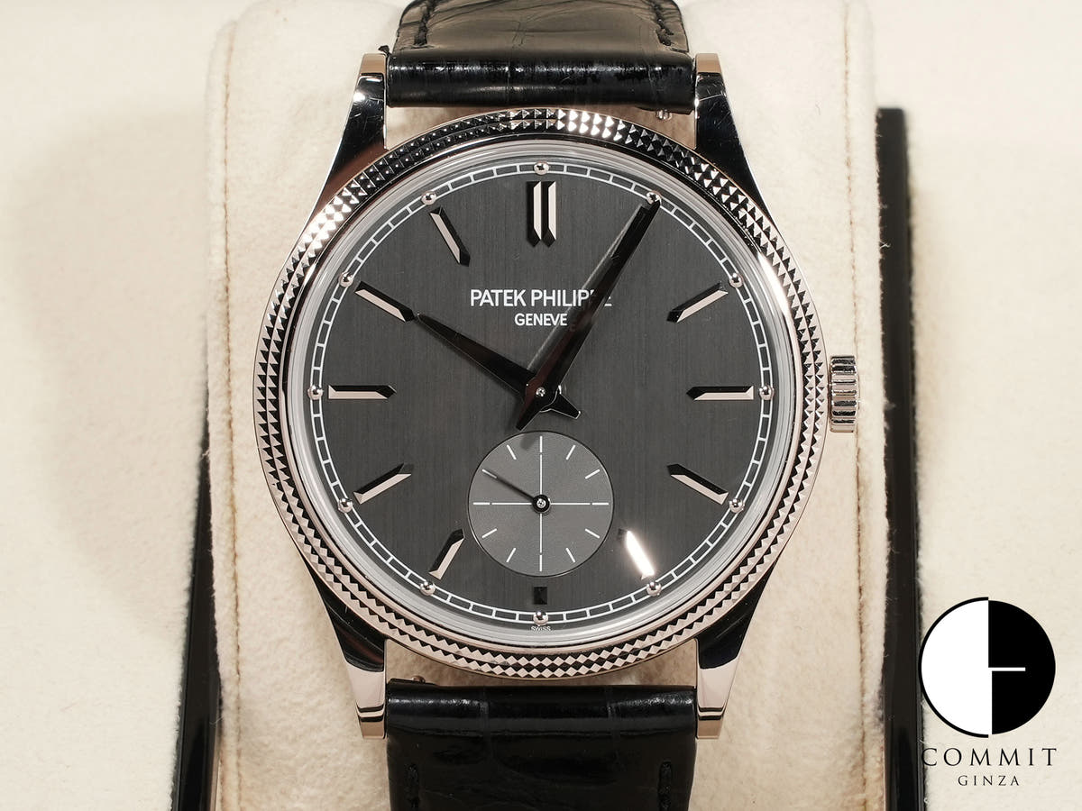 パテックフィリップ カラトラバ Ref.6119G-001 ホワイトゴールド グレー文字盤