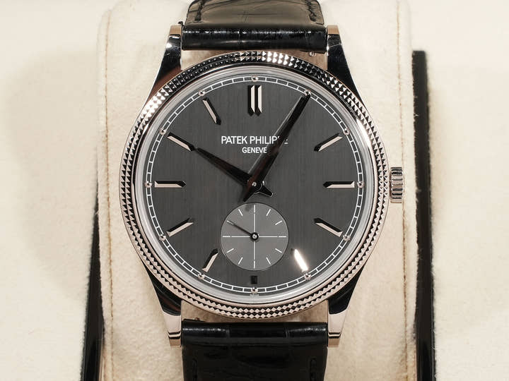パテックフィリップ カラトラバ Ref.6119G-001 ホワイトゴールド グレー文字盤