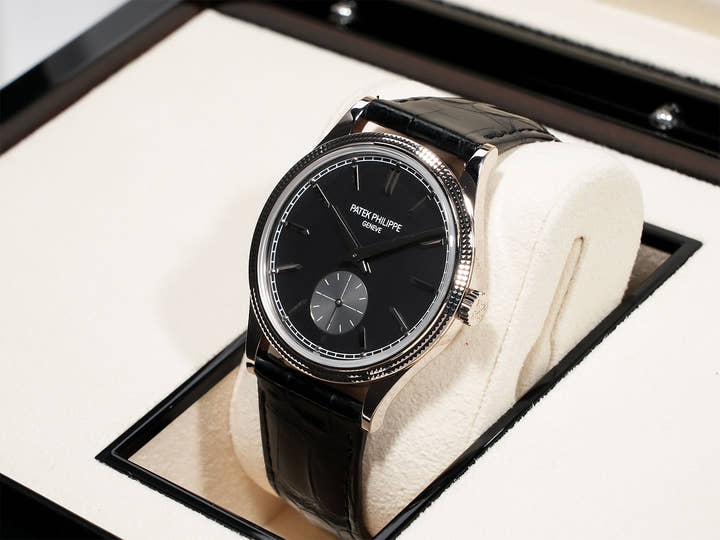 パテックフィリップ カラトラバ Ref.6119G-001 ホワイトゴールド グレー文字盤