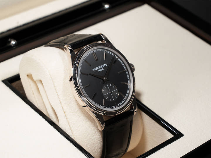 パテックフィリップ カラトラバ Ref.6119G-001 ホワイトゴールド グレー文字盤