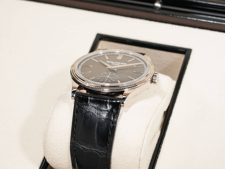 パテックフィリップ カラトラバ Ref.6119G-001 ホワイトゴールド グレー文字盤