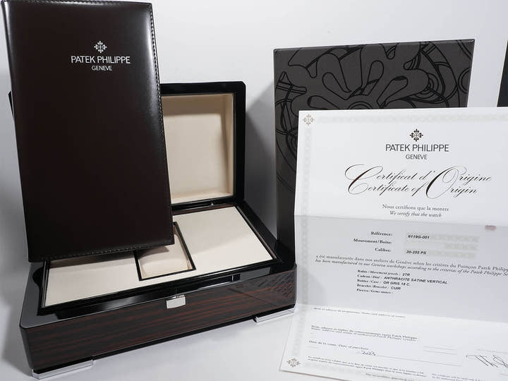 パテックフィリップ カラトラバ Ref.6119G-001 ホワイトゴールド グレー文字盤