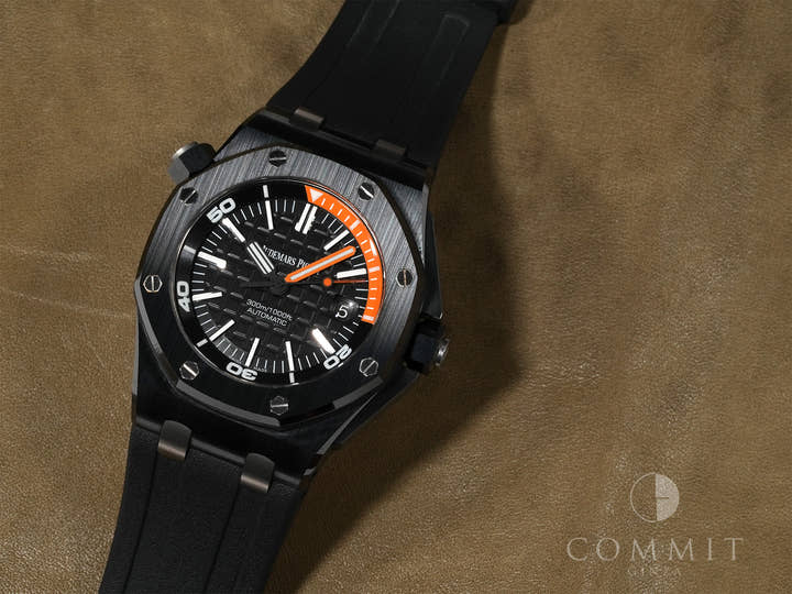 オーデマピゲ ロイヤルオーク オフショア ダイバー Ref.15707CE.OO.A002CA.01 セラミック ブラック文字盤