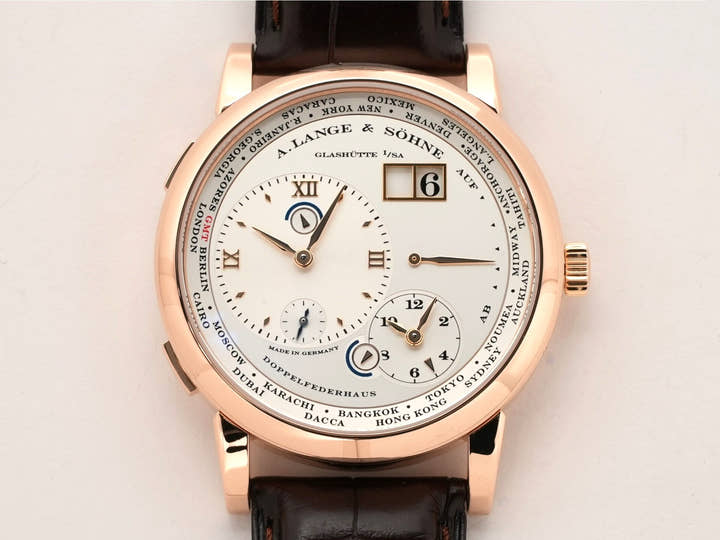 A.ランゲ&ゾーネ ランゲ1 タイムゾーン Ref.116.032 シルバー文字盤 美品 9AV5Y439