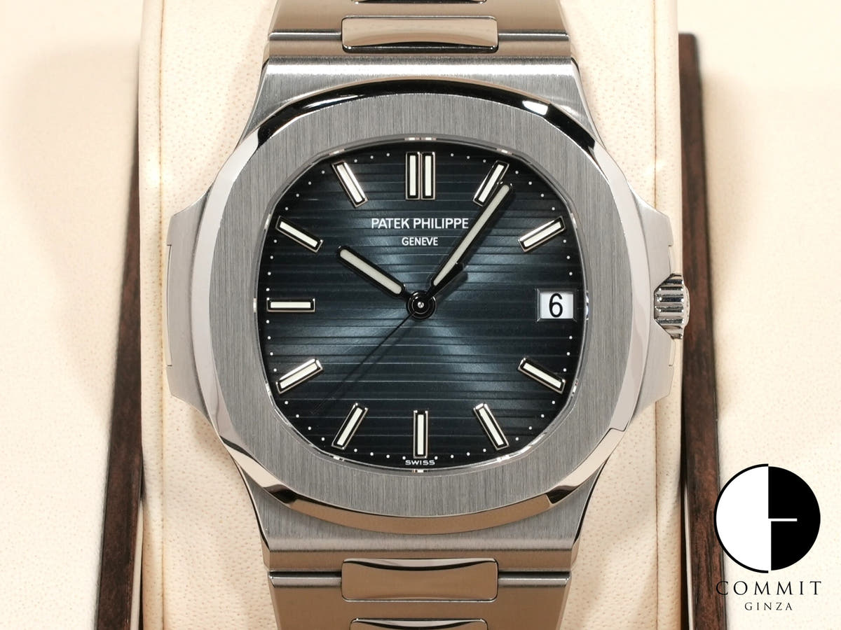 パテックフィリップ ノーチラス Ref.5711/1A-010 ステンレススチール ブルー文字盤