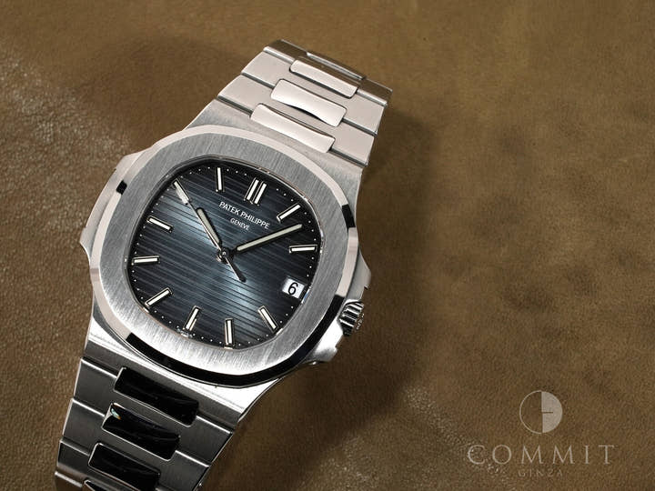 パテックフィリップ ノーチラス Ref.5711/1A-010 ステンレススチール ブルー文字盤