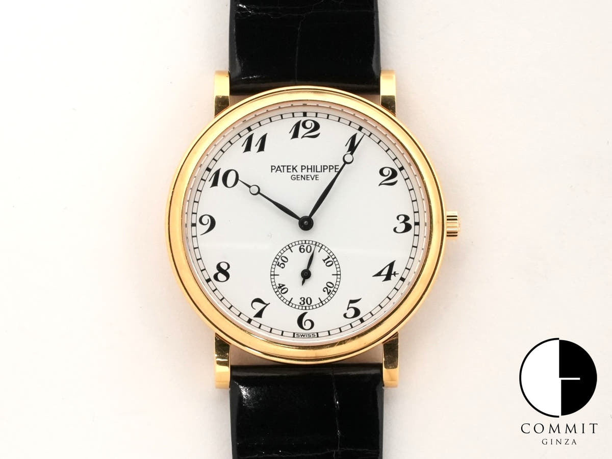 パテックフィリップ カラトラバ Ref.5022J-013 イエローゴールド ホワイト文字盤