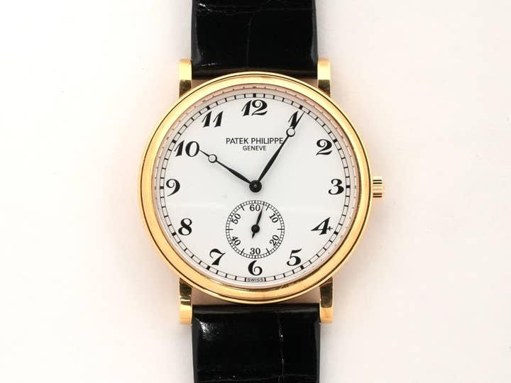 パテックフィリップ カラトラバ Ref.5022J-013 イエローゴールド ホワイト文字盤