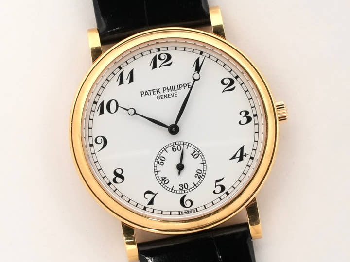 パテックフィリップ カラトラバ Ref.5022J-013 イエローゴールド ホワイト文字盤