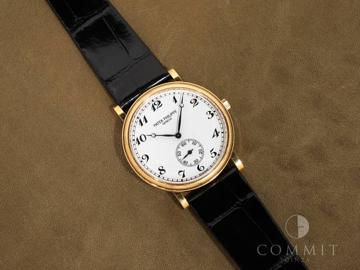 パテックフィリップ カラトラバ Ref.5022J-013 イエローゴールド ホワイト文字盤