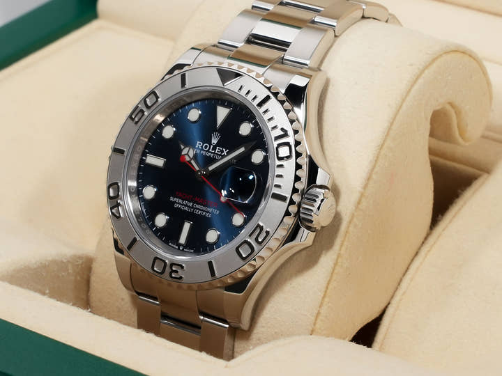 ロレックス ヨットマスター40 Ref.126622 ステンレススチール/プラチナ ブライトブルー文字盤