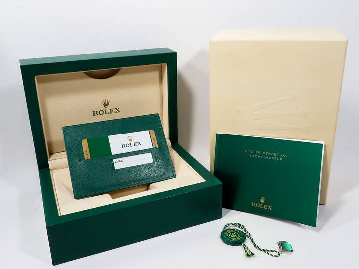 ロレックス ヨットマスター40 Ref.126622 ステンレススチール/プラチナ ブライトブルー文字盤