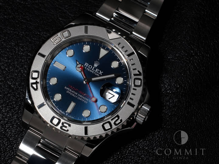 ロレックス ヨットマスター40 Ref.126622 ステンレススチール/プラチナ ブライトブルー文字盤