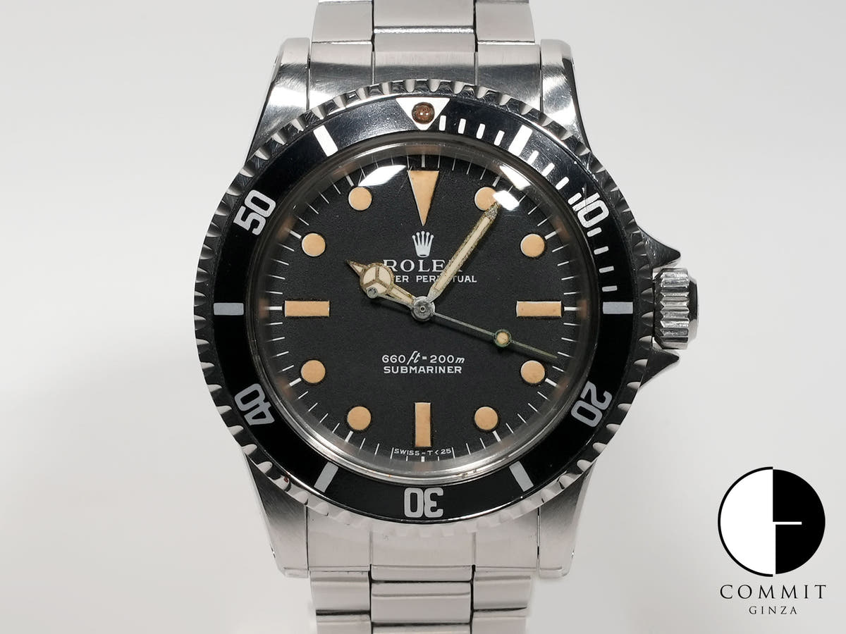 ロレックス サブマリーナー Ref.5513 ステンレススチール ブラック文字盤