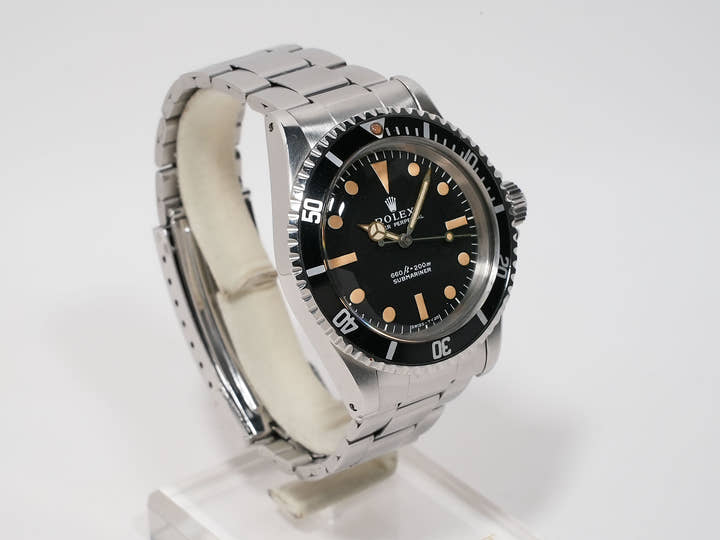 ロレックス サブマリーナー Ref.5513 ステンレススチール ブラック文字盤
