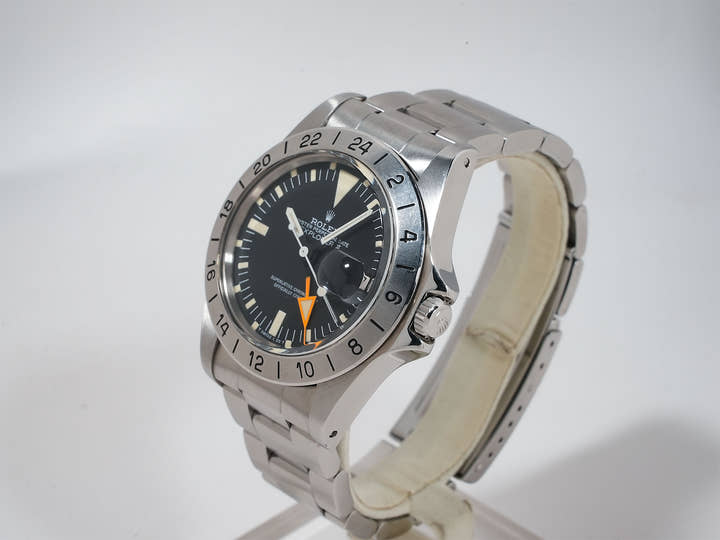 ロレックス エクスプローラーII Ref.1655 ステンレススチール ブラック文字盤