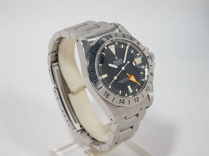 ロレックス エクスプローラーII Ref.1655 ステンレススチール ブラック文字盤