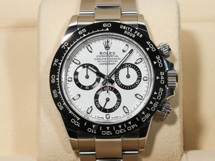 ロレックス デイトナ Ref.116500LN ステンレススチール ホワイト文字盤