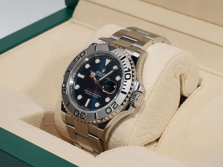 ロレックス ヨットマスター40 Ref.126622 ステンレススチール/プラチナ ブライトブルー文字盤