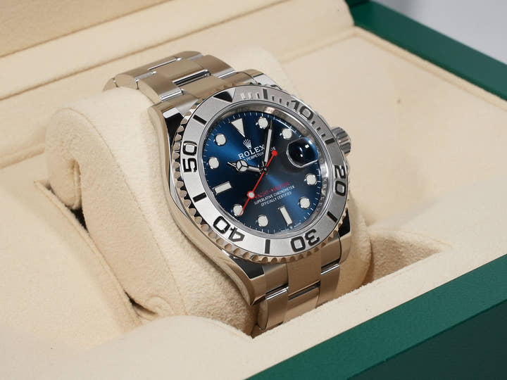 ロレックス ヨットマスター40 Ref.126622 ステンレススチール/プラチナ ブライトブルー文字盤