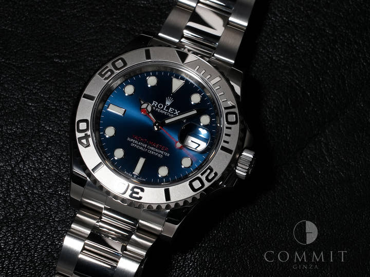 ロレックス ヨットマスター40 Ref.126622 ステンレススチール/プラチナ ブライトブルー文字盤