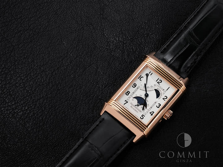 ジャガールクルト レベルソ サンムーン Ref.Q2752420 シルバー文字盤 美品 hmurcmjt