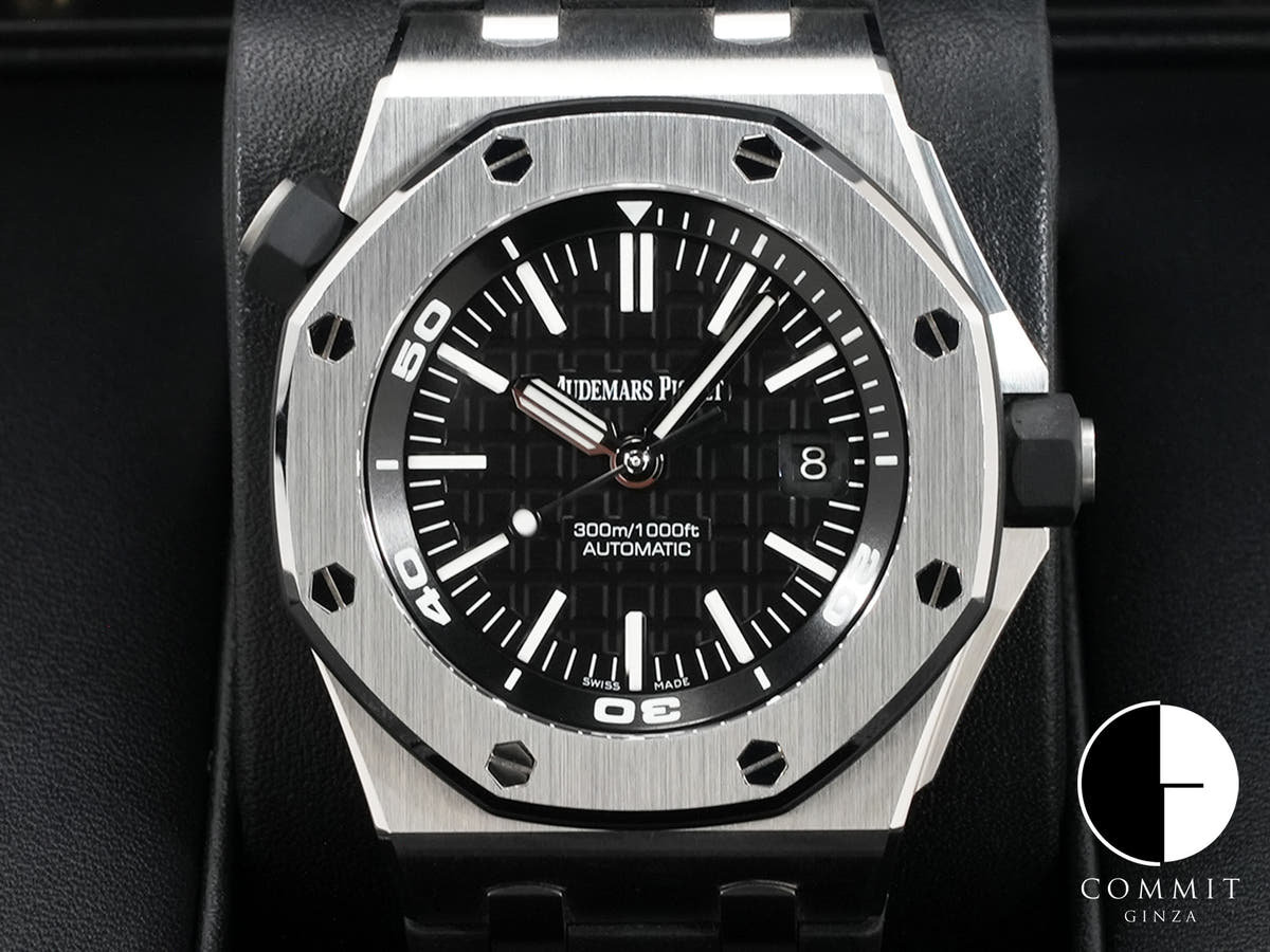 オーデマピゲ ロイヤルオーク オフショア ダイバー Ref.15710ST.OO.A002CA.01 ステンレススチール ブラック文字盤