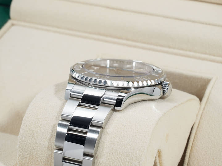 ロレックス ヨットマスター37 Ref.268622 ステンレススチール/プラチナ スレート文字盤