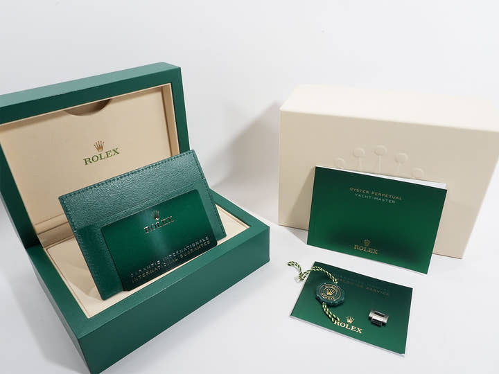 ロレックス ヨットマスター37 Ref.268622 ステンレススチール/プラチナ スレート文字盤