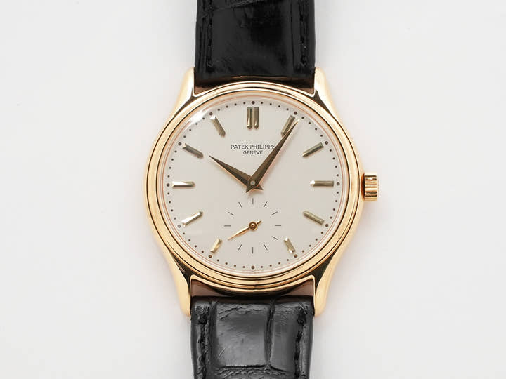 パテックフィリップ カラトラバ Ref.3923J イエローゴールド シルバー文字盤