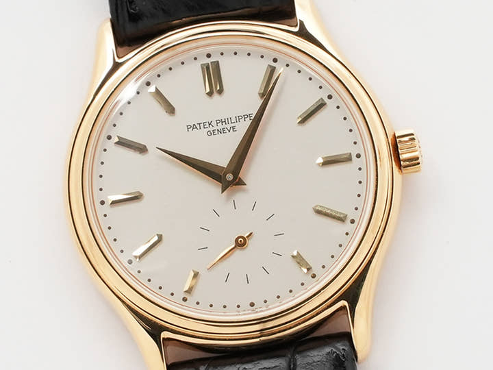 パテックフィリップ カラトラバ Ref.3923J イエローゴールド シルバー文字盤