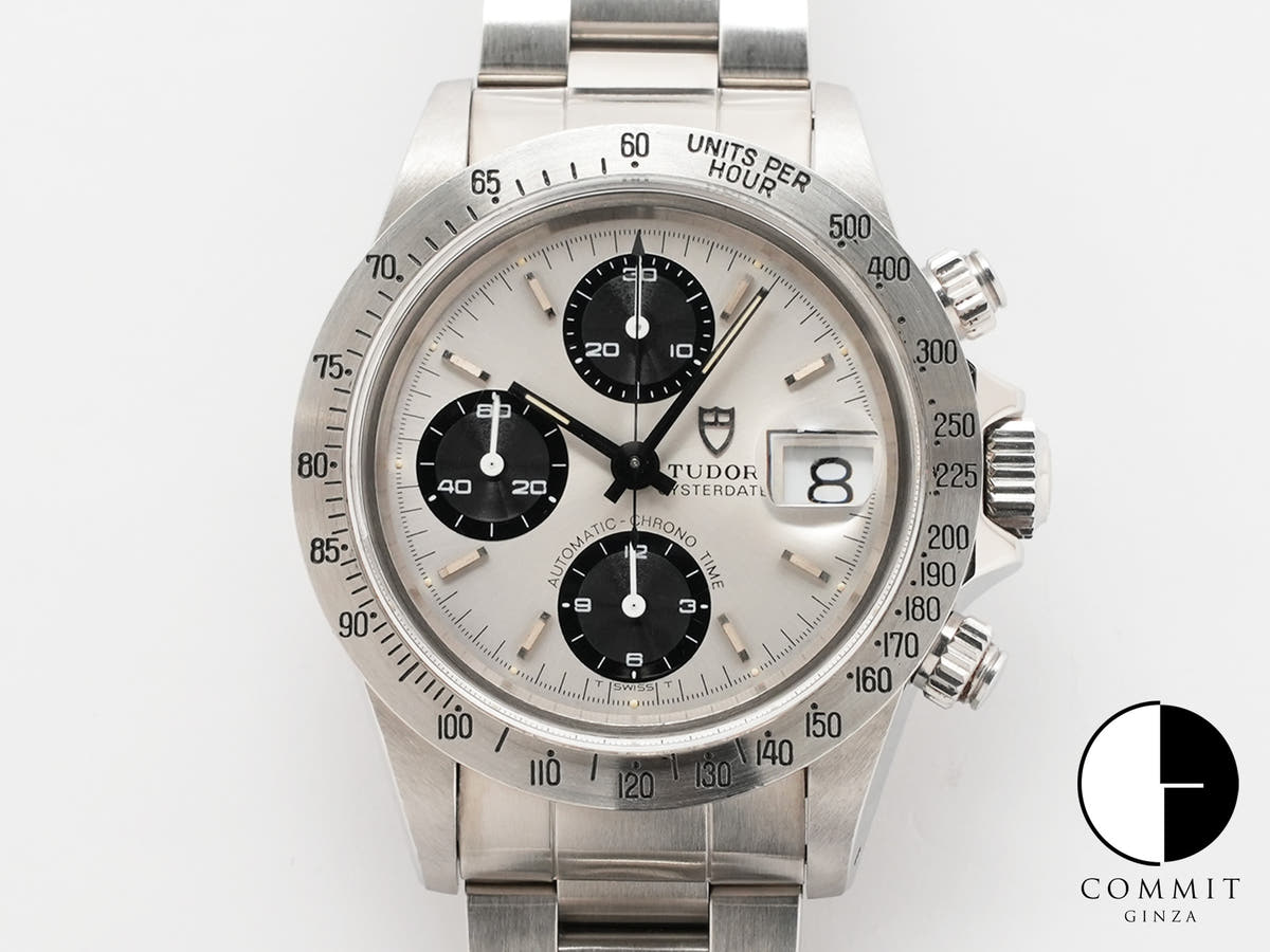 チューダー(チュードル) クロノタイム Ref.94300 シルバー文字盤 美中古 4pk2fu3q