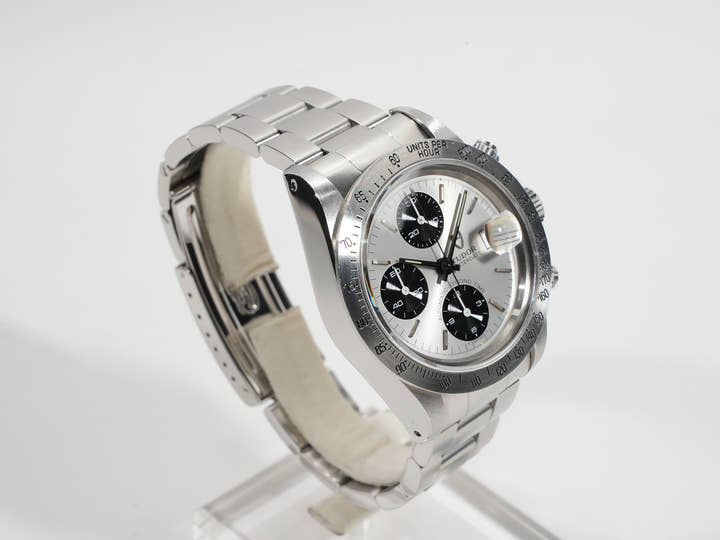 チューダー(チュードル) クロノタイム Ref.94300 シルバー文字盤 美中古 4pk2fu3q