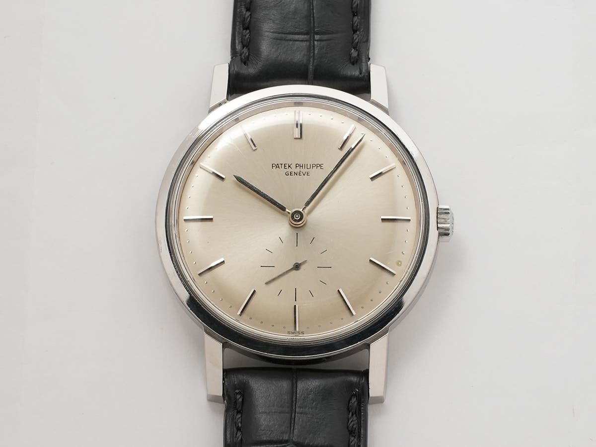 パテックフィリップ カラトラバ Ref.3466 ステンレススチール シルバー文字盤