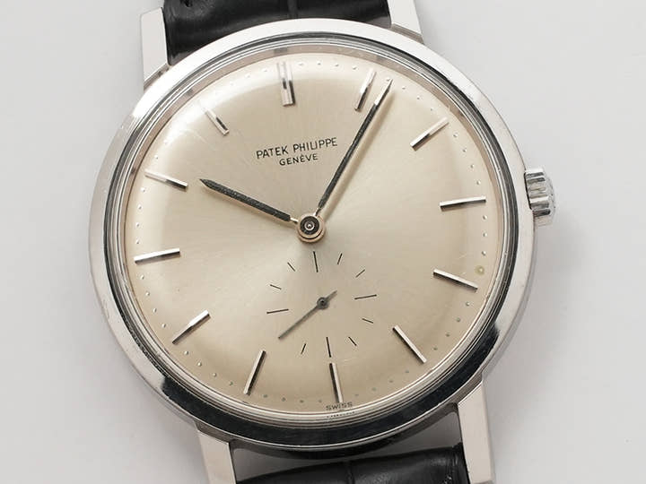 パテックフィリップ カラトラバ Ref.3466 ステンレススチール シルバー文字盤