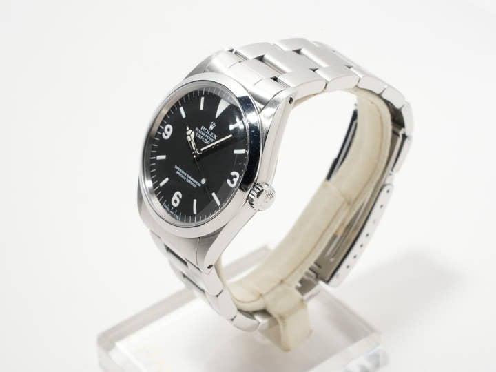 ロレックス エクスプローラーI Ref.1016 ステンレススチール ブラック文字盤 中古 csh7aryt
