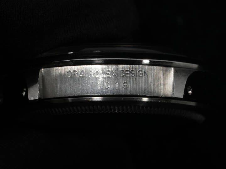 ロレックス エクスプローラーI Ref.1016 ステンレススチール ブラック文字盤 中古 csh7aryt