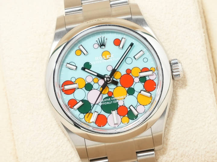 ロレックス オイスターパーペチュアル31 Ref.277200 ステンレススチール セレブレーションモチーフ文字盤