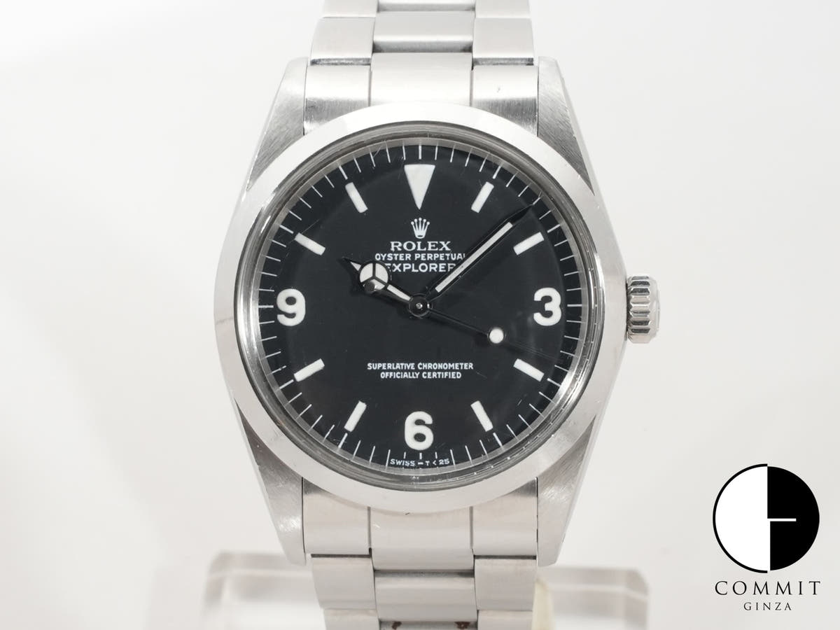 Rolex Explorer I Ref. 1016 Stainless Steel Black Dial