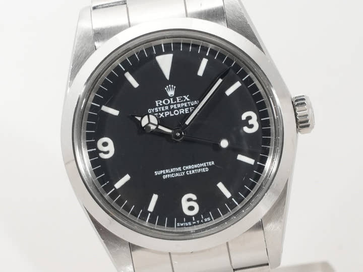 Rolex Explorer I Ref. 1016 Stainless Steel Black Dial
