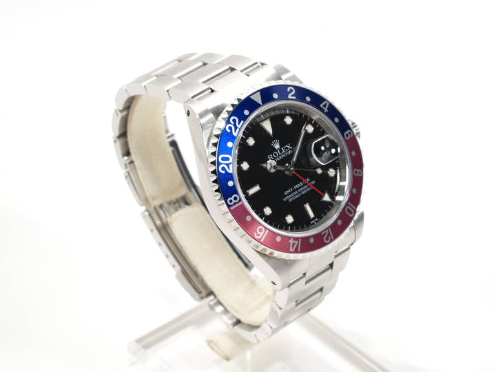 ロレックス GMTマスター Ref.16700 ステンレススチール ブラック文字盤 オイスターブレスレット