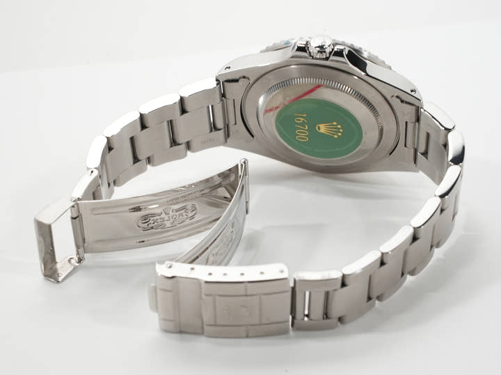 ロレックス GMTマスター Ref.16700 ステンレススチール ブラック文字盤 オイスターブレスレット