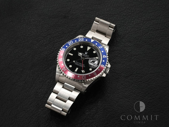 ロレックス GMTマスター Ref.16700 ステンレススチール ブラック文字盤 オイスターブレスレット