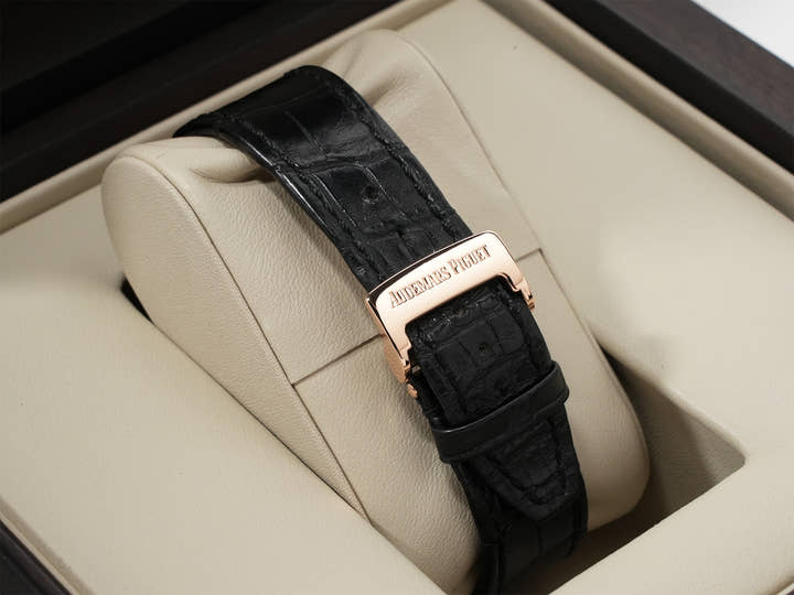 オーデマピゲ ロイヤルオーク Ref.15400OR.OO.D002CR.01 ピンクゴールド ブラック文字盤