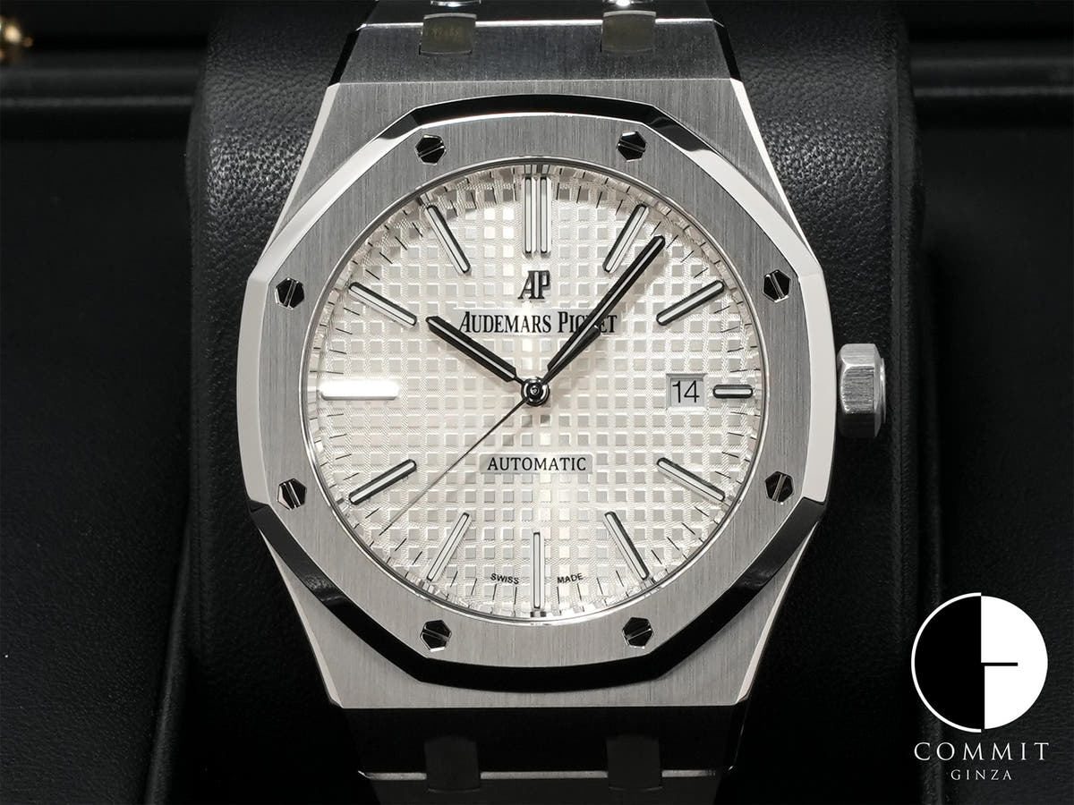 オーデマピゲ ロイヤルオーク Ref.15400ST.OO.1220ST.02 ステンレススチール シルバー文字盤
