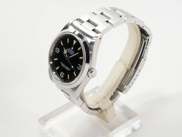 ロレックス エクスプローラーI Ref.14270 ステンレススチール ブラック文字盤