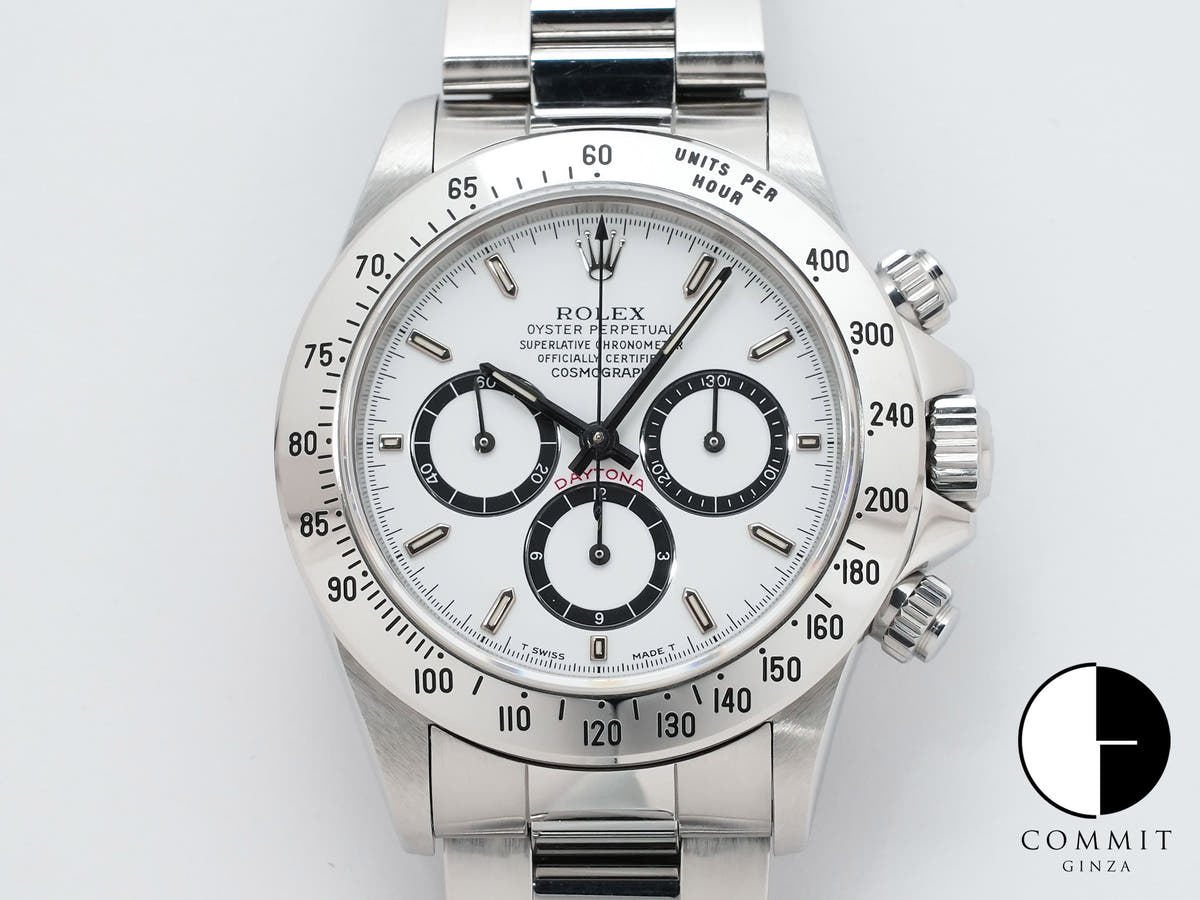 ロレックス デイトナ エルプリメロ Ref.16520 ステンレススチール ホワイト文字盤