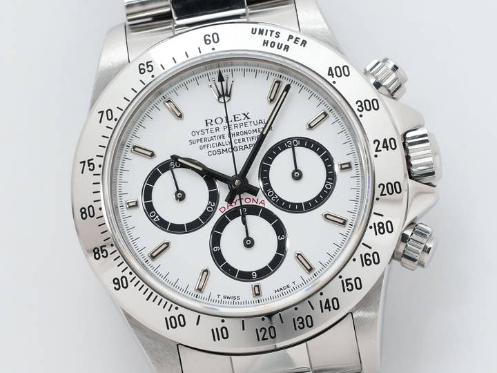 ロレックス デイトナ エルプリメロ Ref.16520 ステンレススチール ホワイト文字盤