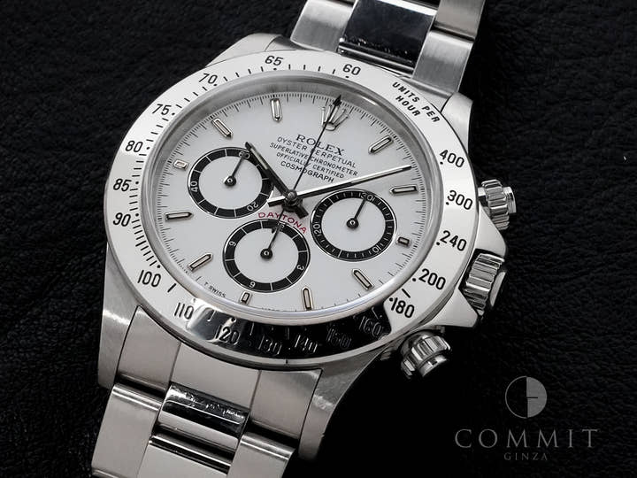 ロレックス デイトナ エルプリメロ Ref.16520 ステンレススチール ホワイト文字盤