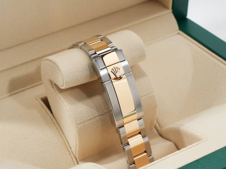 ロレックス エクスプローラー36 Ref.124273 ステンレススチール/イエローゴールド ブラック文字盤